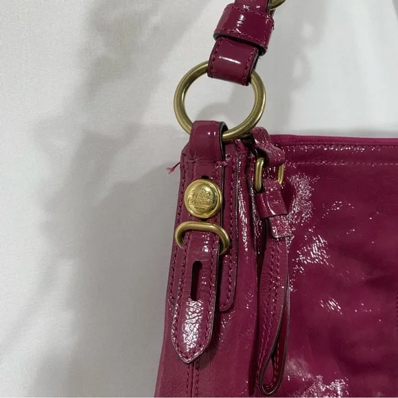 Coach Patent Leather Shoulder Bag - Picture 8 of 13